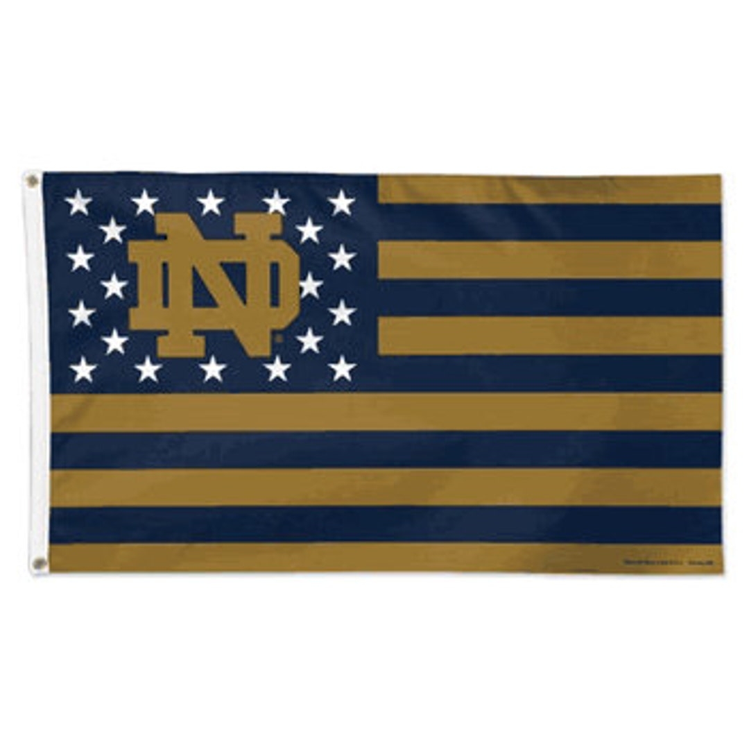 Wooden Notre Dame Flag Etsy