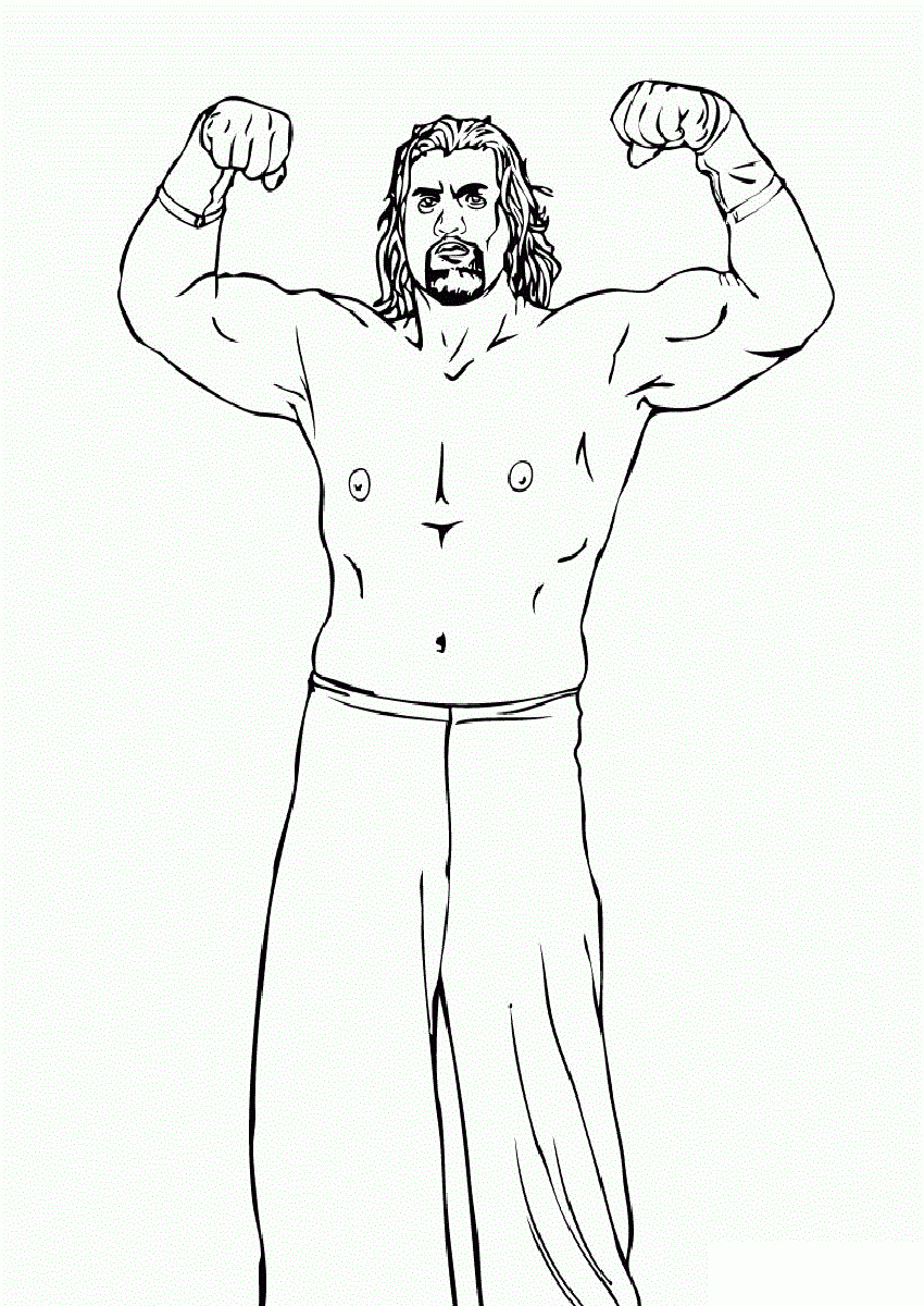 Wwe Wrestling Finn Balor Coloring Pages Coloring Cool