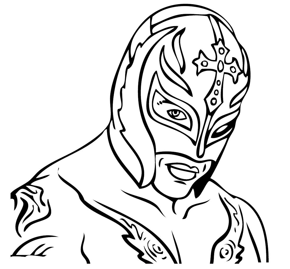 WWE Wrestling Finn Balor Coloring Pages WWE