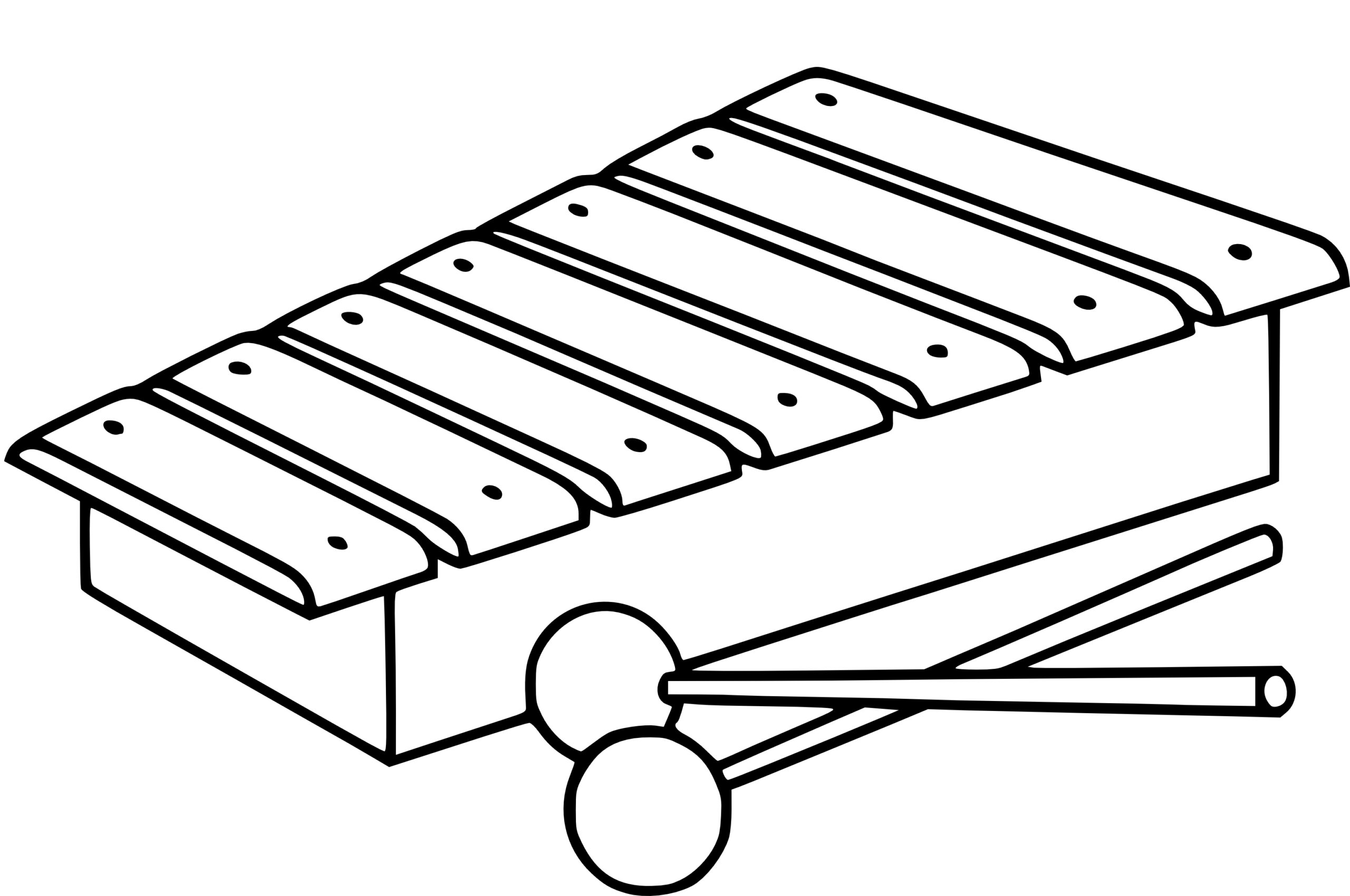 Xylophone Coloring Page At GetColorings Free Printable Colorings Pages To Print And Color