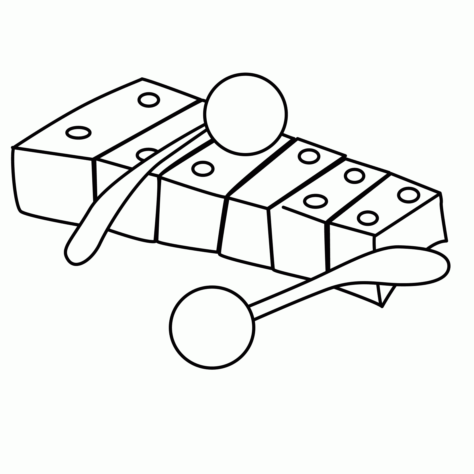 Xylophone Coloring Pages Best Coloring Pages For Kids