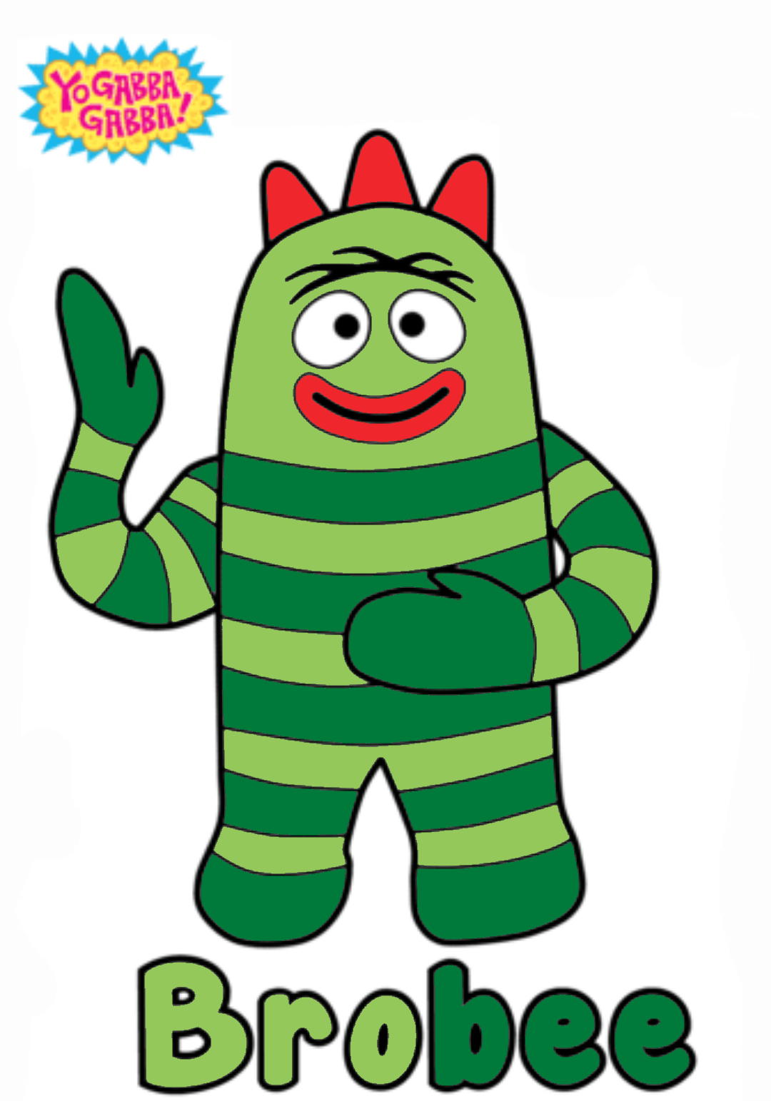 Yo Gabba Gabba Coloring Pages
