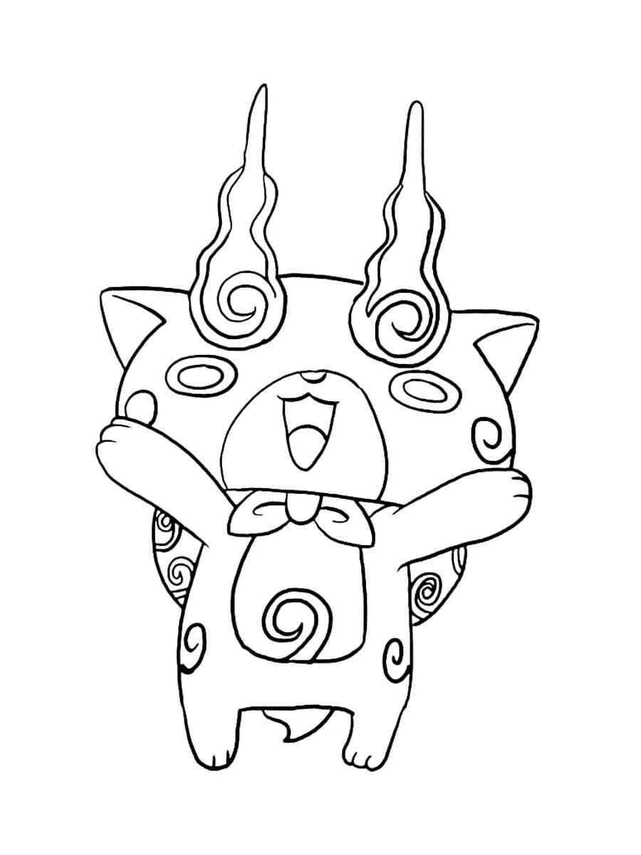 Yo Kai Watch Coloring Pages