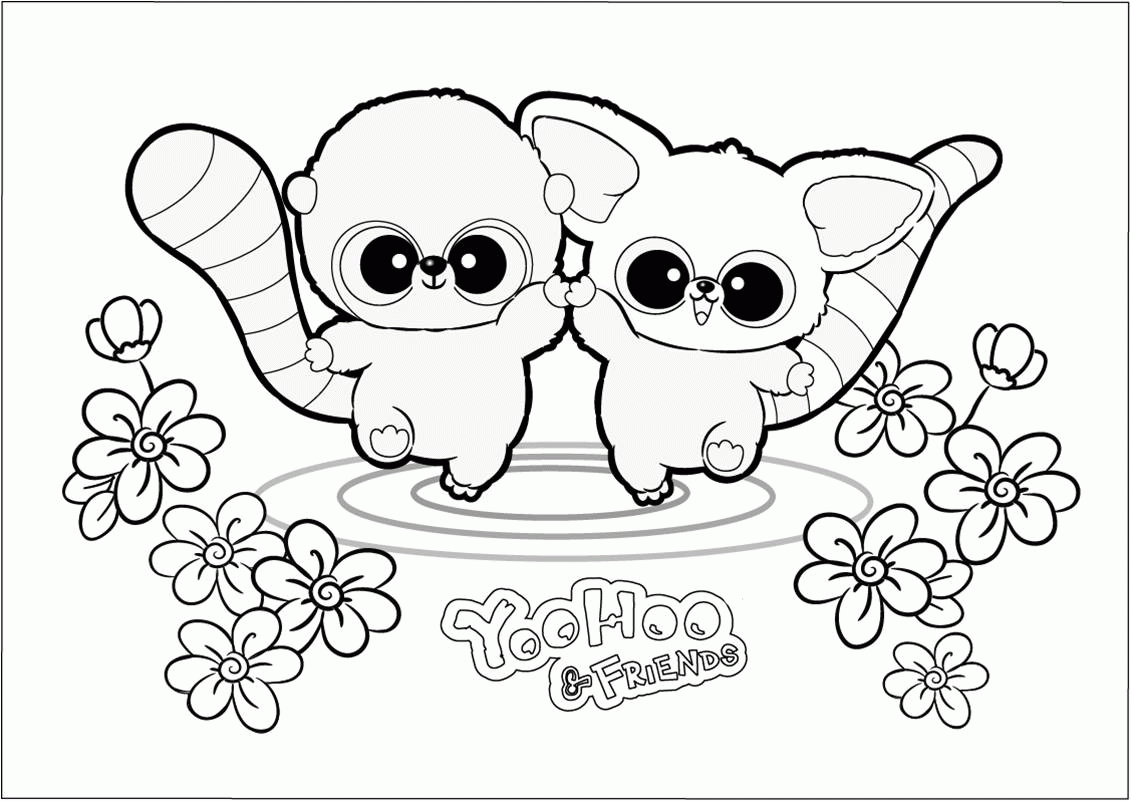 YooHoo Friends Coloring Pages To Download And Print For Free