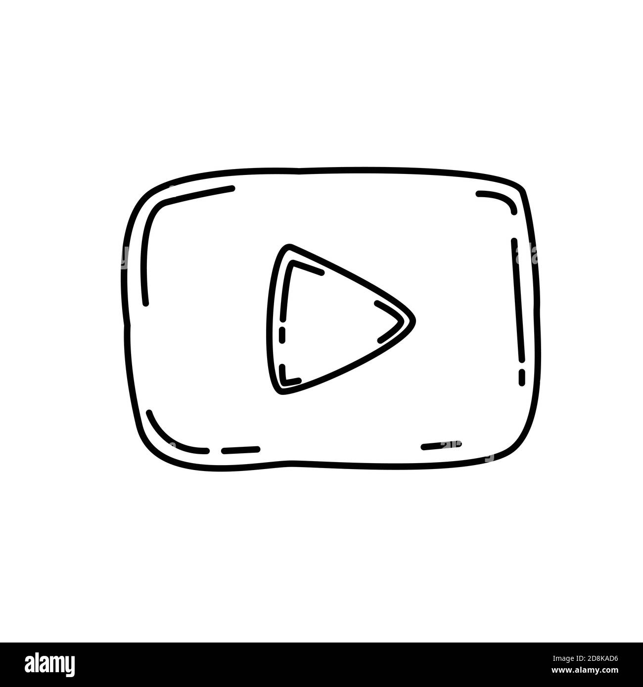 Youtube Coloring Page Youtube Logo Coloring Page