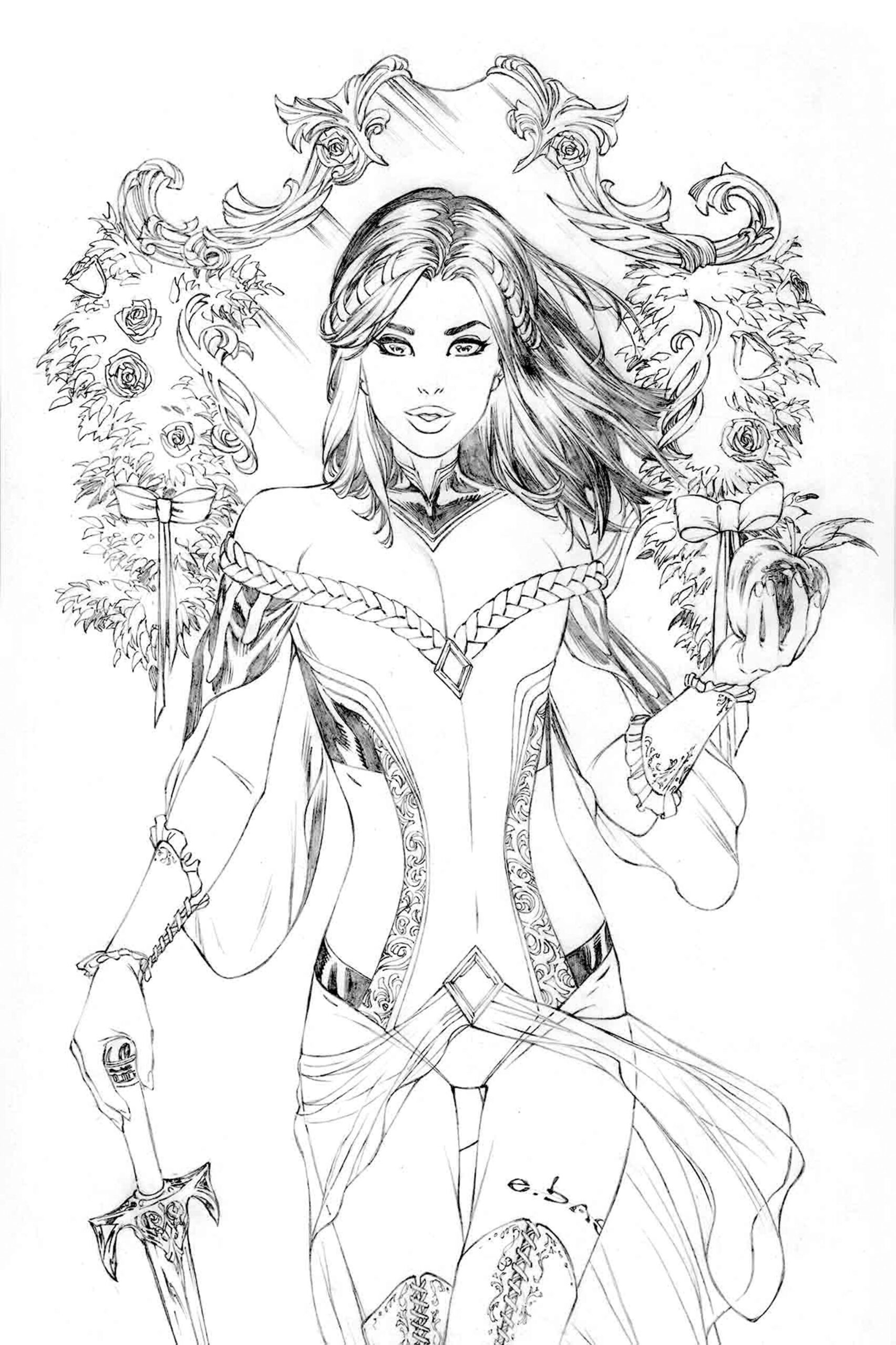 Zenescope Coloring Pages