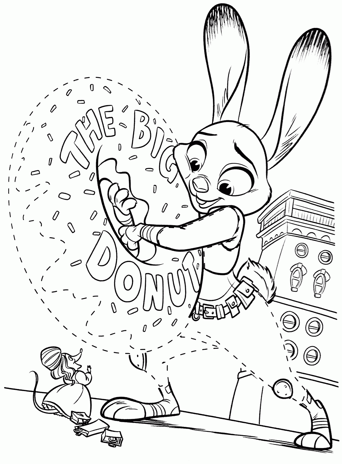 Zootopia Coloring Pages Best Coloring Pages For Kids