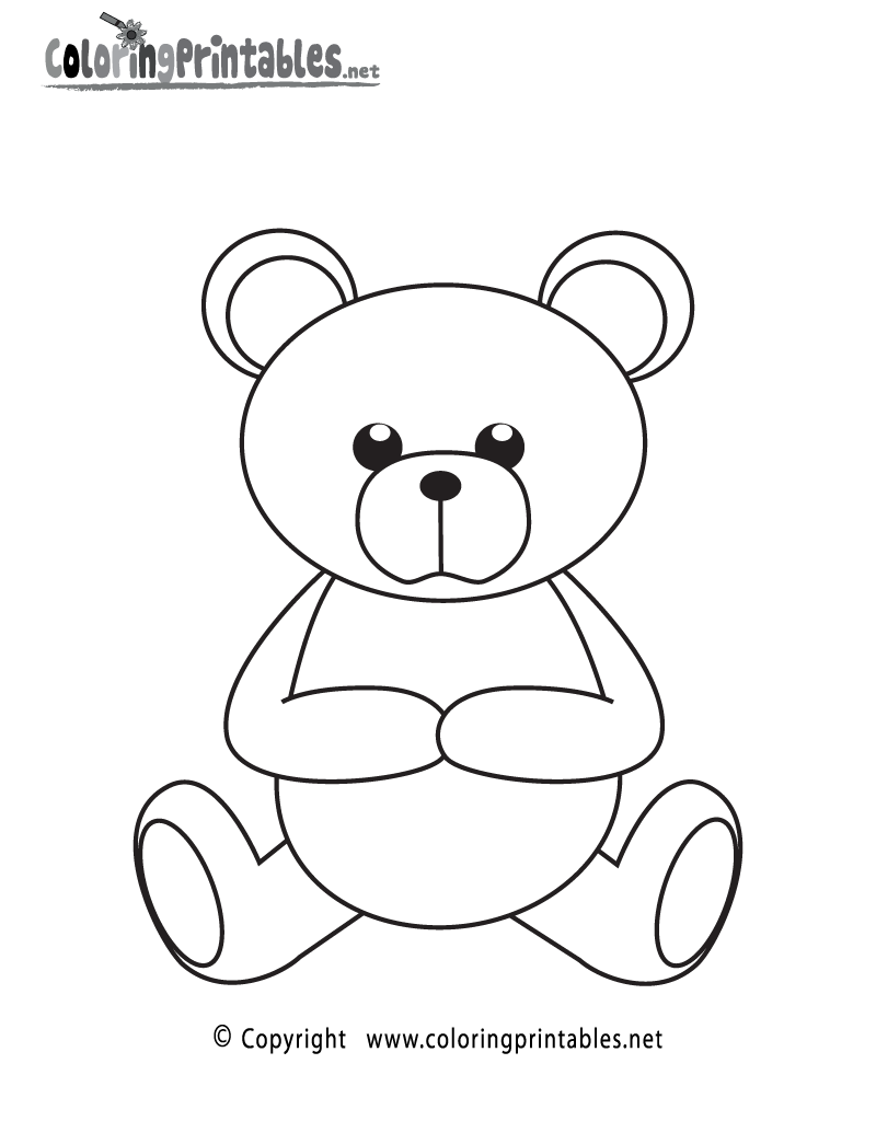 Corduroy Bear Coloring Page