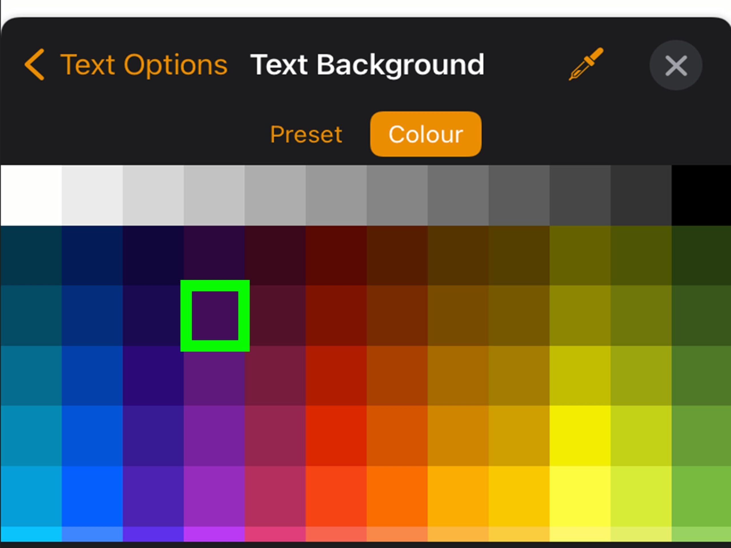 Change Highlight Color In Pages